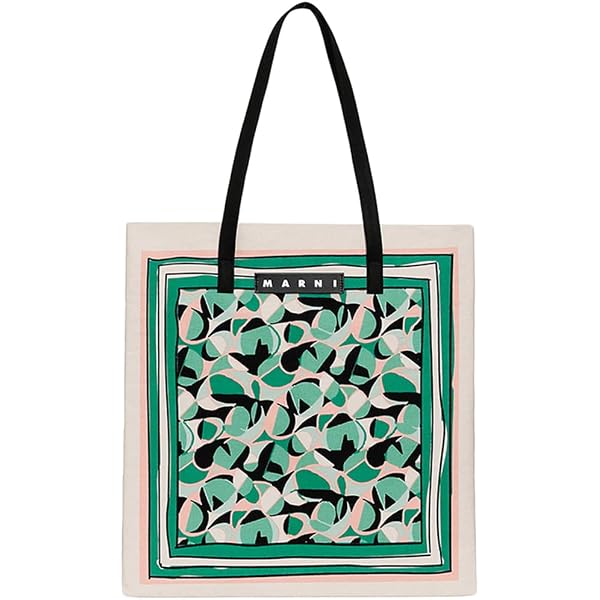 Amazon | [Marni] マルニ バンダナトート カバン FLOWER CAFE フラワー